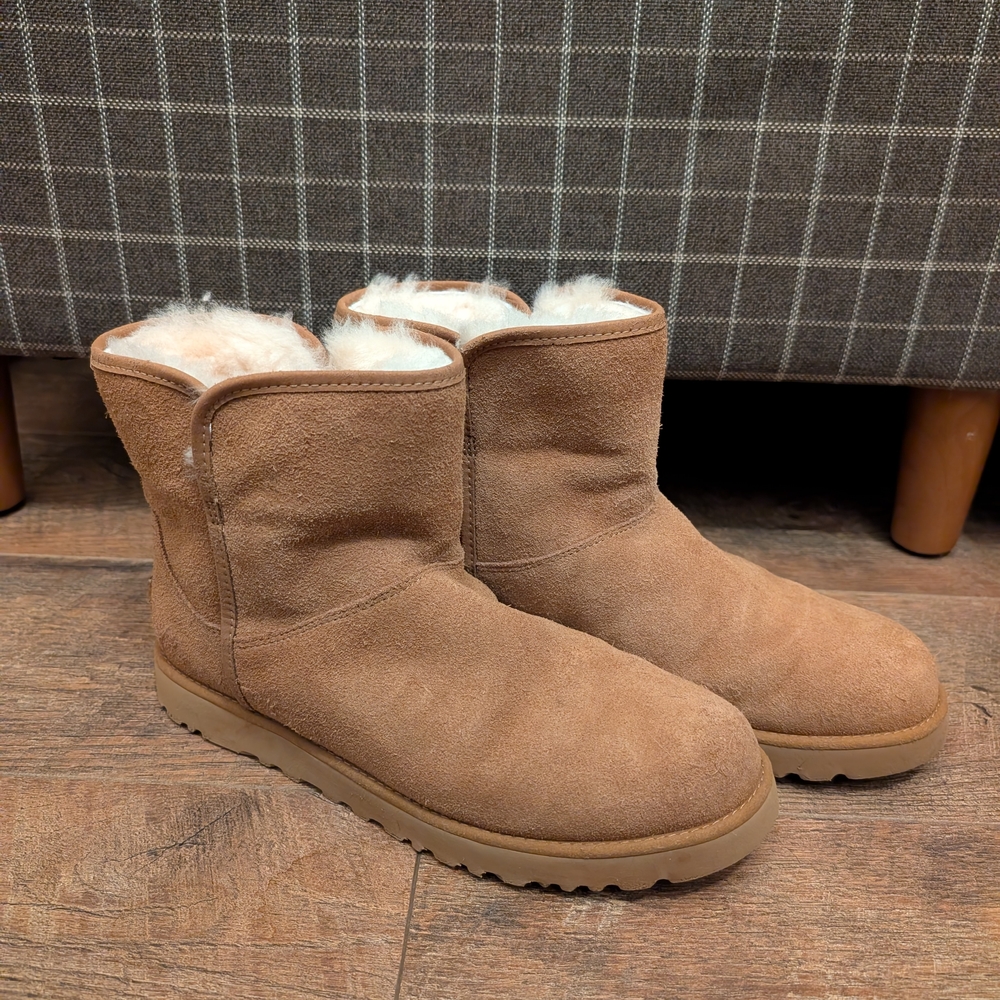 Cozy Tan Suede Women's Boots